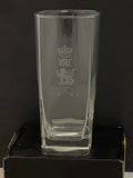 Company whiskey glass