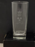 Company whiskey glass