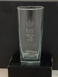 Company whiskey glass