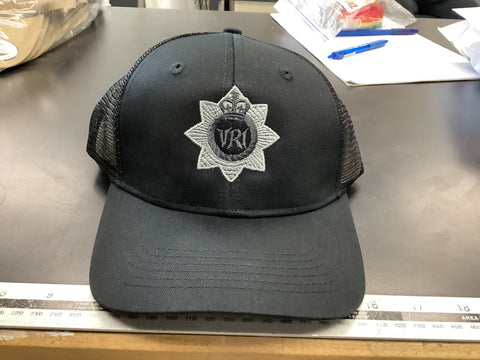 Black Cap badge Cap with mesh back