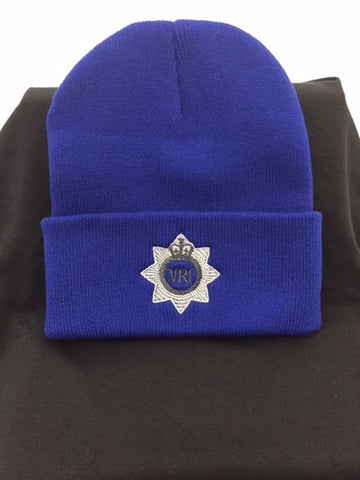 Blue Cap Badge Toque