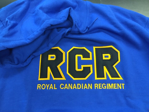 REGIMENTAL HOODED SWEATSHIRT