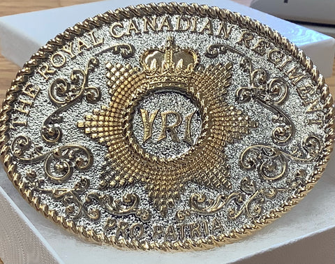 Belt Buckle - 3D, 2 tone