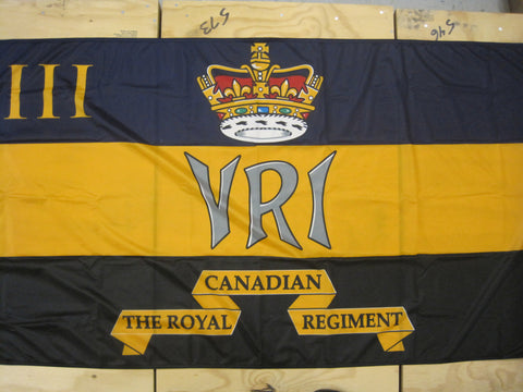 Regimental banner 3 RCR 3x6