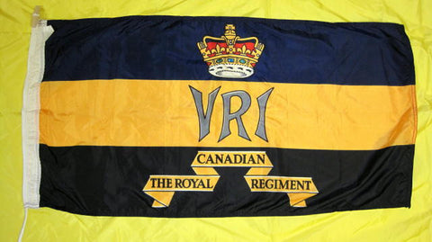 Regimental banner 18x36