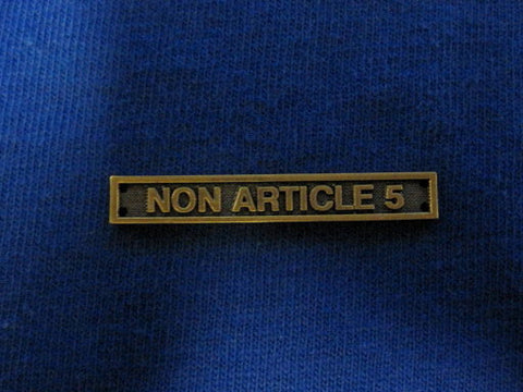 Bar Non Article 5