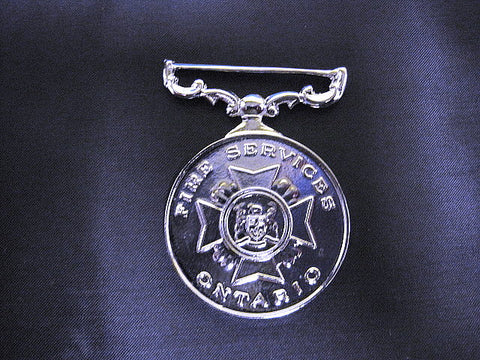 Medal Fire Long Service-Ontario-
