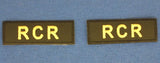 RCR shoulder titles